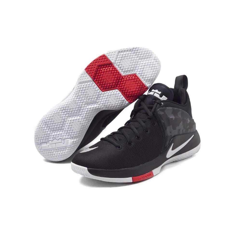 Nike Zoom Witness Ep Fashion Versatile Durable Breathable Low-Top Basketball Shoes Unisex Sneaker Black 884277-002