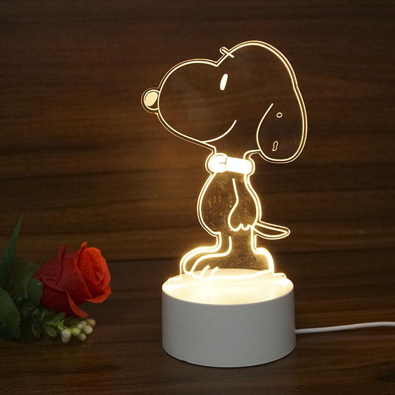 3D LED Night Light: USB Bedside Lamp & Luxury Commemorative Gift