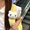 1/2Pcs Charming Cat Backpack Strap Accessory Plush Bag Clips Adorable Soft Stuffed Cat Decor For School Bag