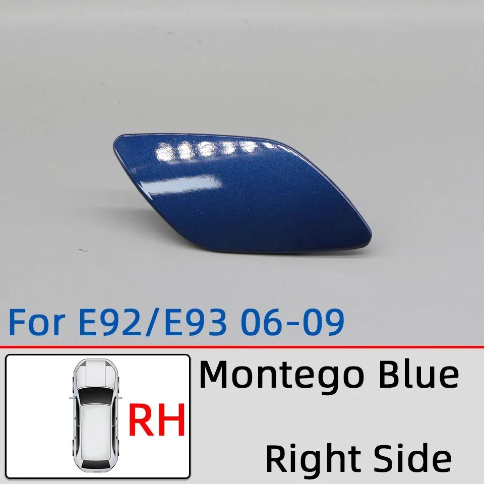Headlight Washer Nozzle Cover For BMW E92 E93 LCI 320 325 330 335 M Srpot Coupe Convertible 2006-2013 Painted Washer Cap