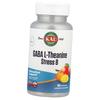 GABA Teanina și Vitaminele B, Gaba L-Teanina Stress B, 100 Pastile Mango-Tangerine (36424014)