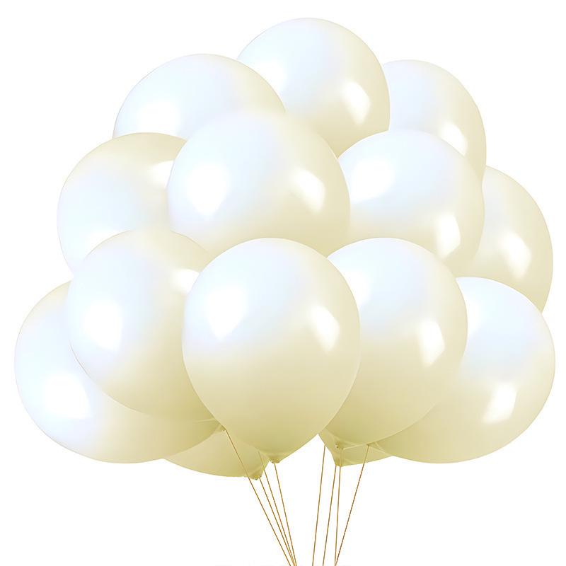 Einfarbiges 10-Zoll-Matte-Latexballon-Set für Kindergeburtstagsdekoration