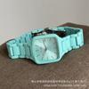 Neue Frühjahrs-Dopamin-Farbe Großes Zifferblatt Mode Koreanischer Ins-Stil Damenarmbanduhr