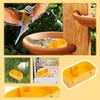 Bird Cage Hanging Box Trough Food Box Trough Plastic