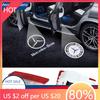 New 2025 Hot 70% OFF 2pcs Car Door Welcome Light Led HD Projector Lamp Courtesy Lights For Mercedes Benz A C E Class GLE GLB GLC