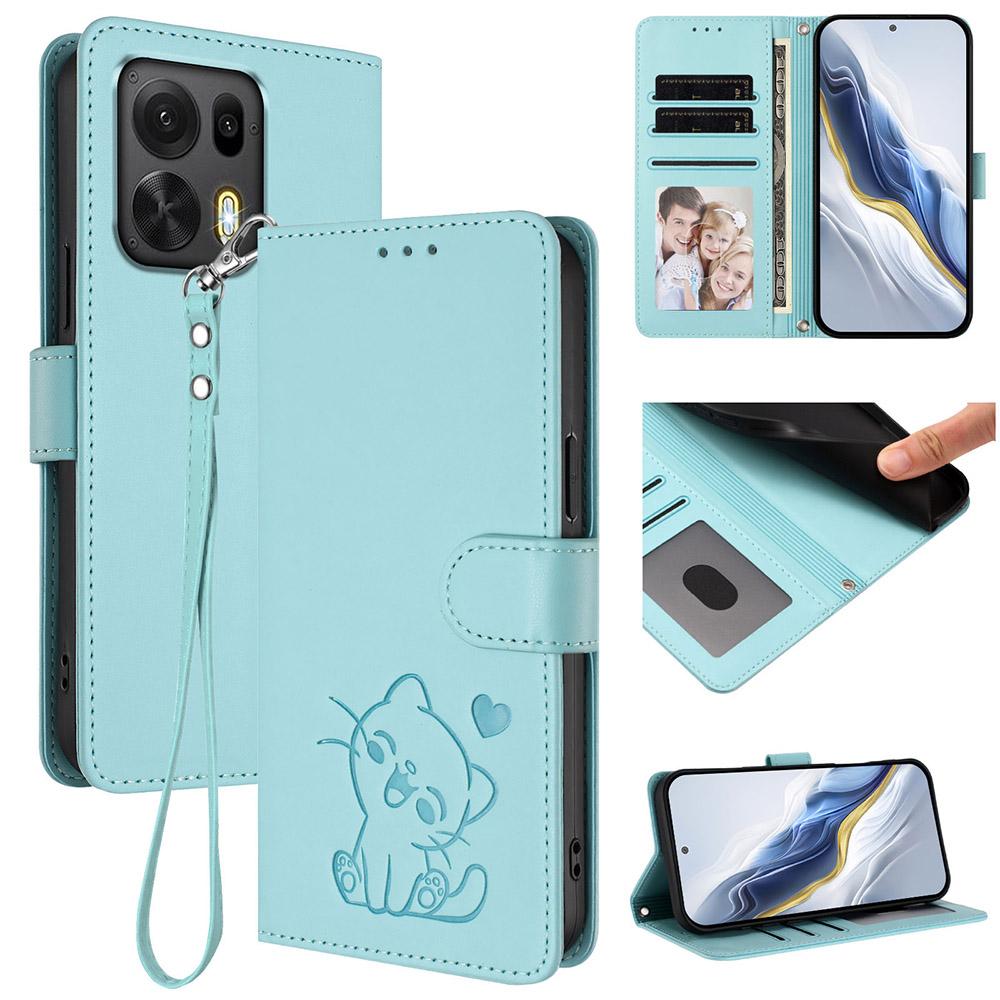 Cute Cat Leather Wallet Case For Vivo Y11D Y21D Y31D Y05 Y21 Y28 Y29 Y31 Y38 Y39 Y51 Pro Y76 Stand Card Slot Flip Phone Cover