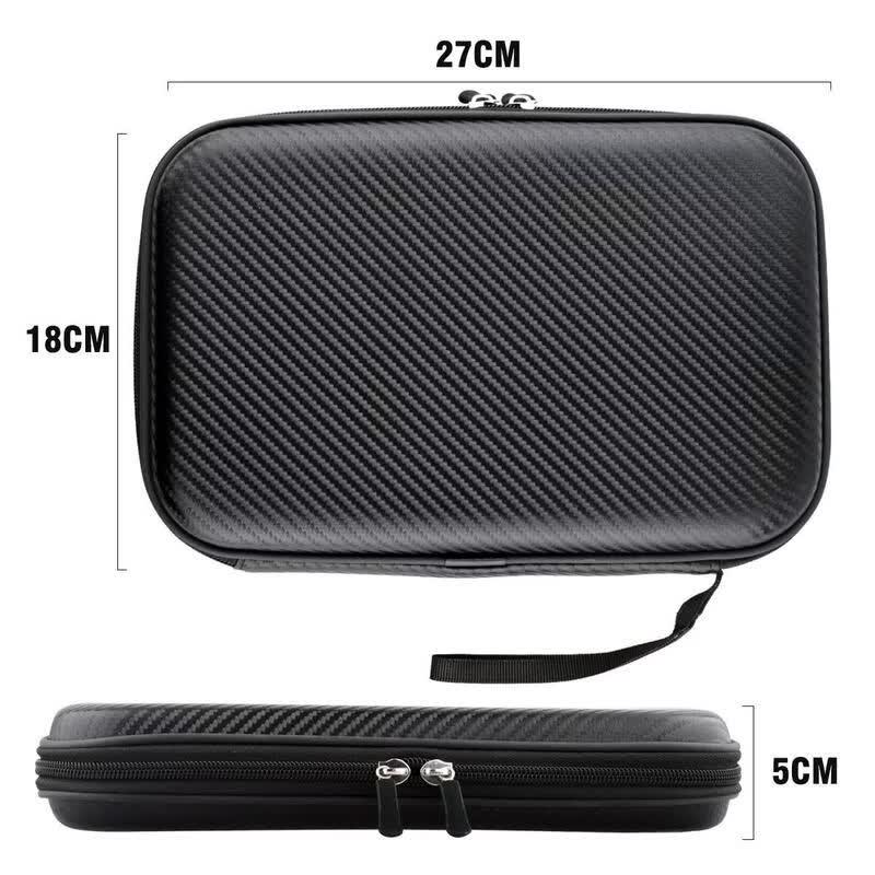 Portable Hard Shell Table Tennis Racket Case