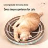Durable Oversized Cat Scratching Bed: Scratch-Resistant, No-Shed Corrugated Cardboard for Self-Entertainment