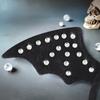 Halloween Wing Bats Wing with Headwear Set Vampires Costume Wing Bats Ears Headband Black Wing for Fancy Dress Parties
