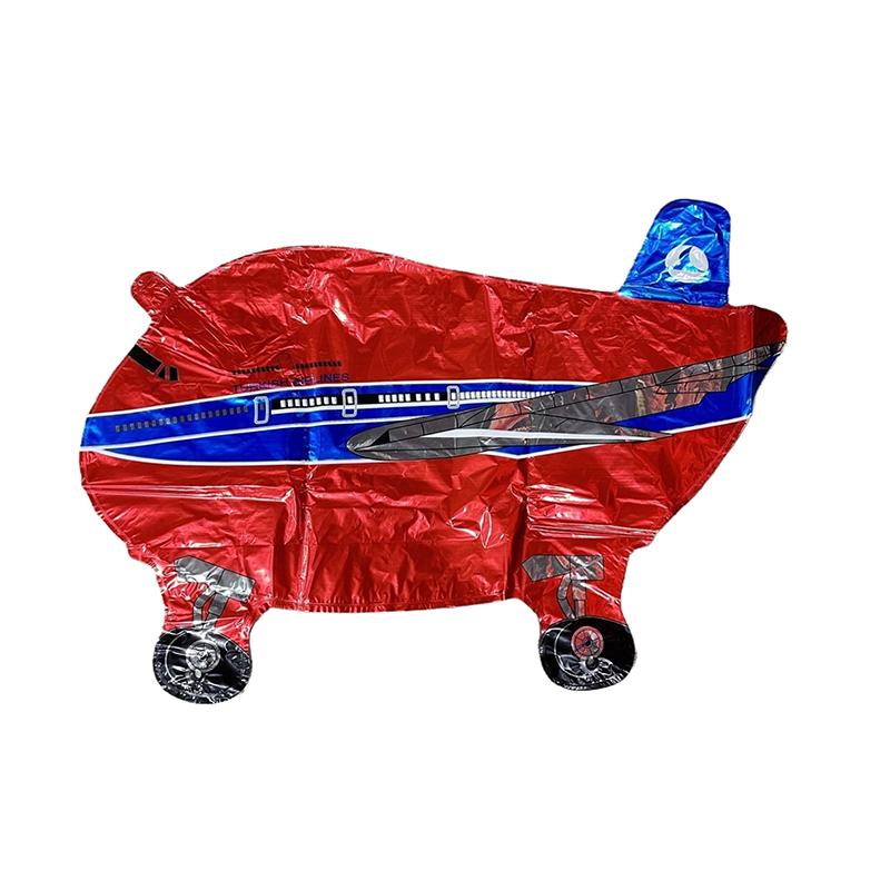 4D Cartoon Foil Balloons Elephant Stand Walking Balloon With Wheel For Kids Birthday Party Decoration Baby Shower