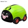 Pull Back Car Lovely Simulated Plastic Ladybug Two-way Pull Back Toy for Kids