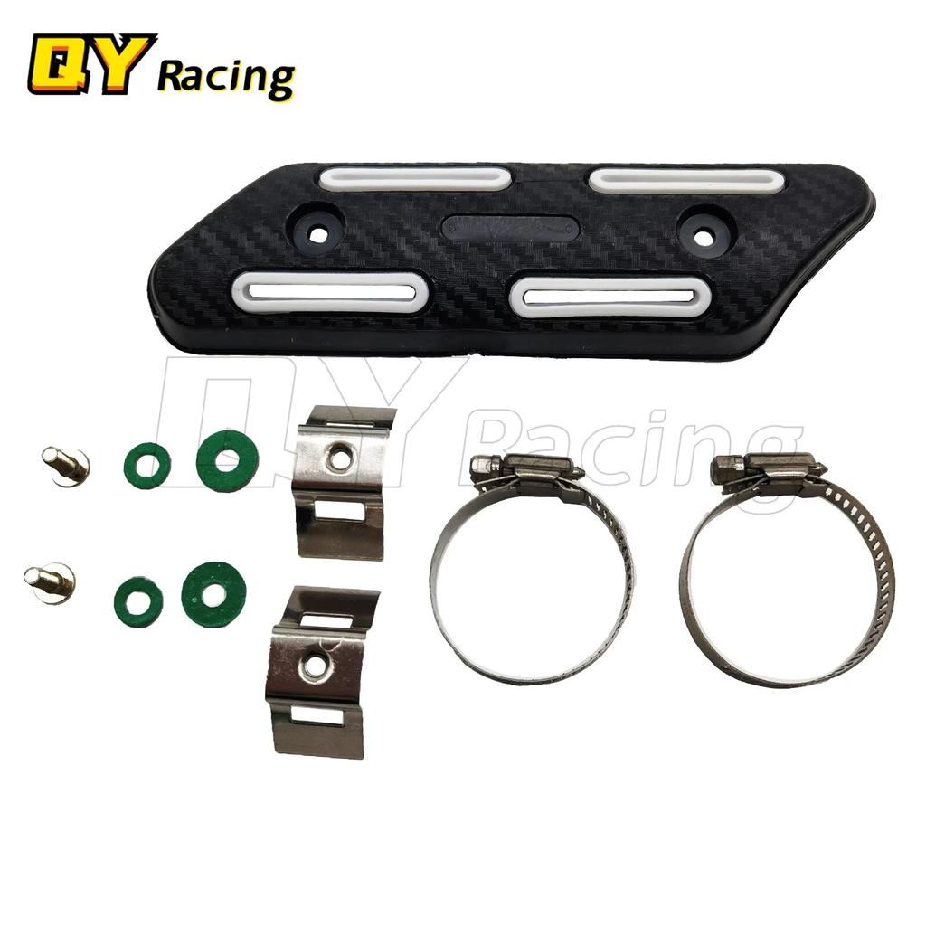 Motorcycle  Exhaust Heat Protector Shield For Honda CRF250 CRF450 CRF250X CRF450X Beta 350 390 430 480 RR 4 STROKE