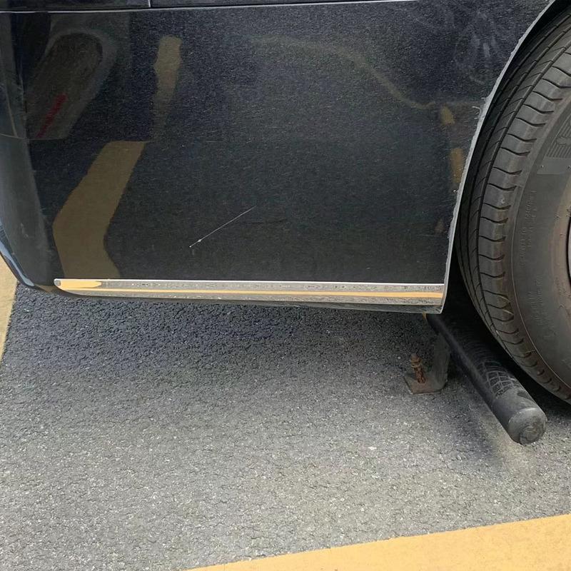 Car Front Rear Bumper Corner Trim For Toyota Alphard Vellfire 2016 2017 2018   Decoration Eyebrow Exterior Accessories