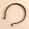 Accessories, Hong Kong Style Concave Velvet Collar, Simple And Personalized One-Word Imitation Pearl Necklace