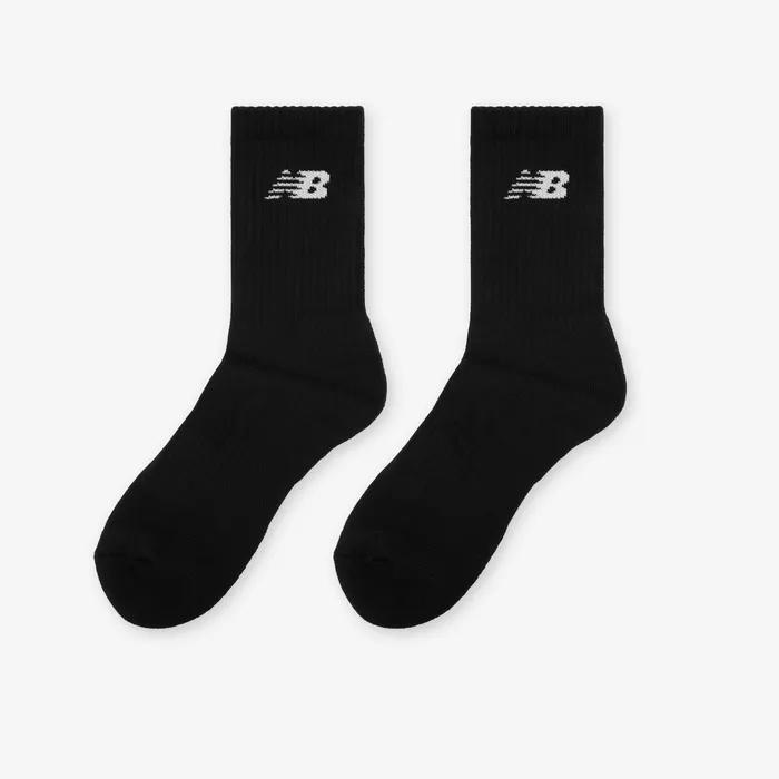 NBGEGF1104 / Halbstrick-Jacquard-Socken 3er-Pack (SCHWARZ)