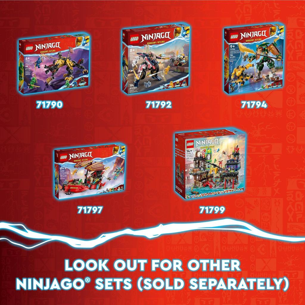 LEGO 71795 Temple of the Dragon Energy Cores - New.