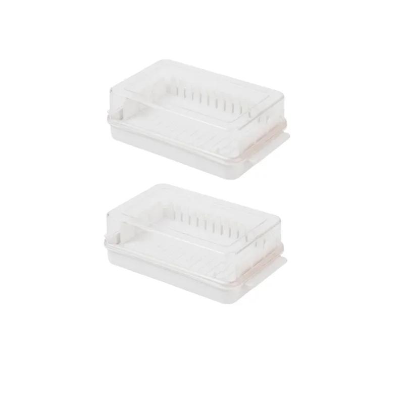Butter Cheese Cutter Storage Box with Lid Household Kitchen Baking Food Butter Refrigerator Fresh Keeper Container Baking Tool
