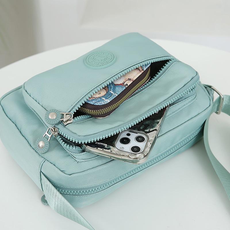 Borsa a Spalla in Tela Oxford Impermeabile – Grande Capacità, Leggera a Tracolla per Donne