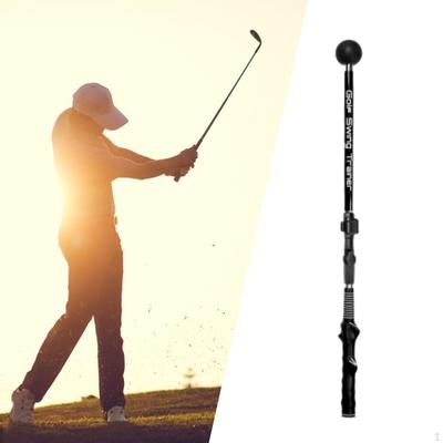 Golf Swing Trainer Folding Training Tool Gesture Alignment Correction Warm Up Club