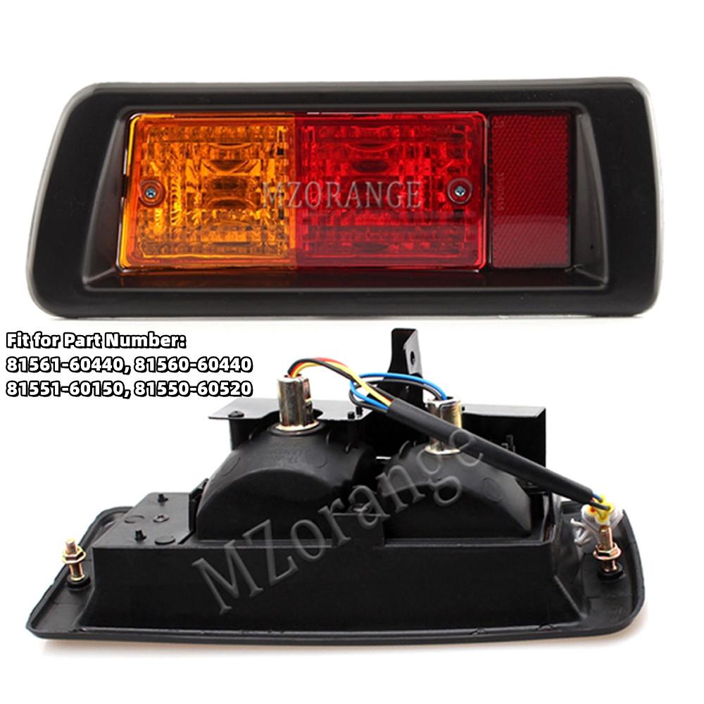 12V Rear Bumper Tail Lights for Toyota Land Cruiser Lc90 3400 Fj90 Fj95 2700 1996-2003 Auto Parts 81550-60440 81550-60520