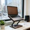 Multifunctional 360° Rotating Wooden Reading Stand for Books, Drawing, Writing, & Folding Laptop Support
