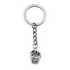 Metal Fittings Yoga Keychain Sport Theme Key Ring Souvenir 28mm