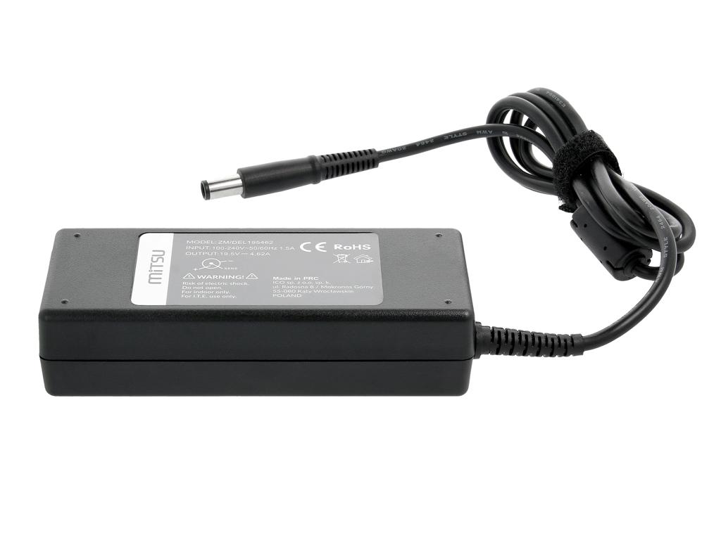 Caricabatterie per Dell 19.5v 4.62a 90W con pin 7.4x5.0mm