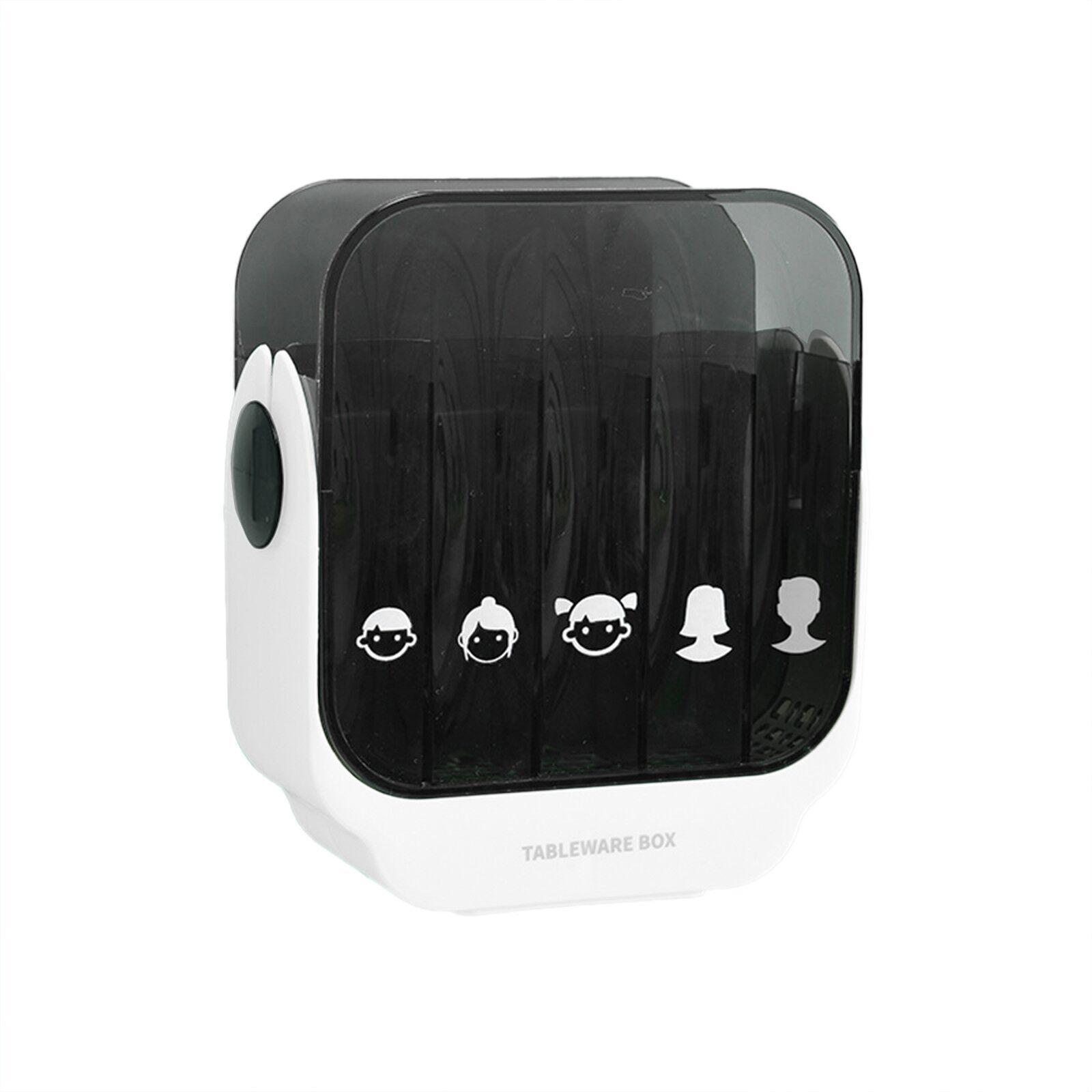 

Органайзер для палочек для еды, многофункциональная дренажная клетка для палочек для еды, настенный или стоячий органайзер для хранения столовых приборов белый