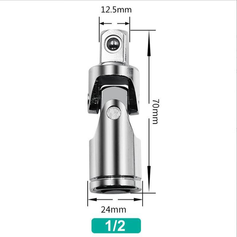 Chromium vanadium steel universal joint torque socket wrench electric auto repair tool accessory set