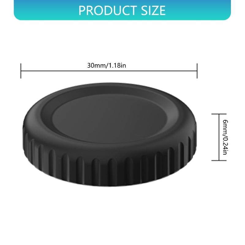 Objektivkappe Flexibler Stoßfester Objektivschutz Mit Anti-Rutsch-Griff Weiches Silikon Für Action-Kamera Schutzzubehör