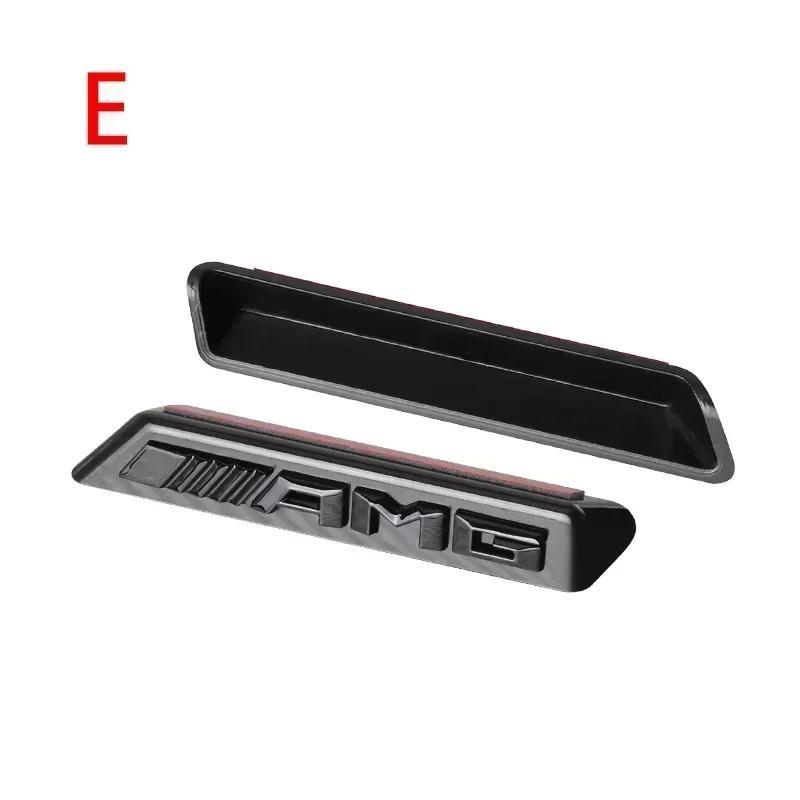 New For Mercedes Benz 1pc ABS AMG Grill Grille Emblem Grille Sticker Emblem Badge Sticker For AMG Mercedes-Benz W463 W464 W461 G