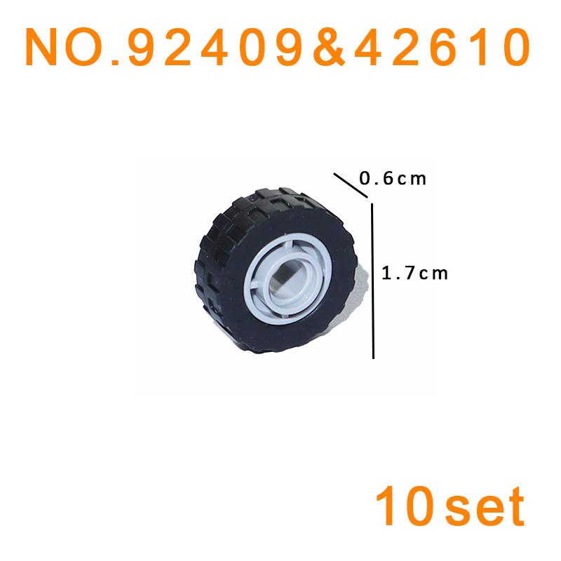 Technical Parts Brick Playset Link Chain Tank Belt Track Wheels Truck Car Gear MOC Brick Toys Playsets 3711 3873 88323 57520 57519 42529