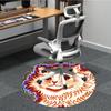1pc Cat Whiskers Office Round Area Rug, Indoor Mat Suitable For Office, Under Office Chairs Bedroom Living Room Home Decor, Room Deco