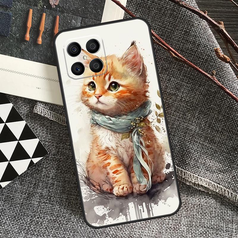 Kitted Cats Cute For Honor Magic 6 Pro Magic 5 Lite 50 70 90 Lite X6 X7 X8 X9 X6a X7a X8a X9a X8b X9b Case