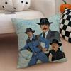 Hot Actor P-Pedro Pascal Cushion Cover Linen Pillow Case Soft Breathable Protective Couch Room Decoration