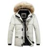 Mens Winter Fur Hooded Parkas Men Snow Windproof Down Parkas Thickened -30 Degree Keep Warm Outdoor Outerwear Jackets Size 6XL