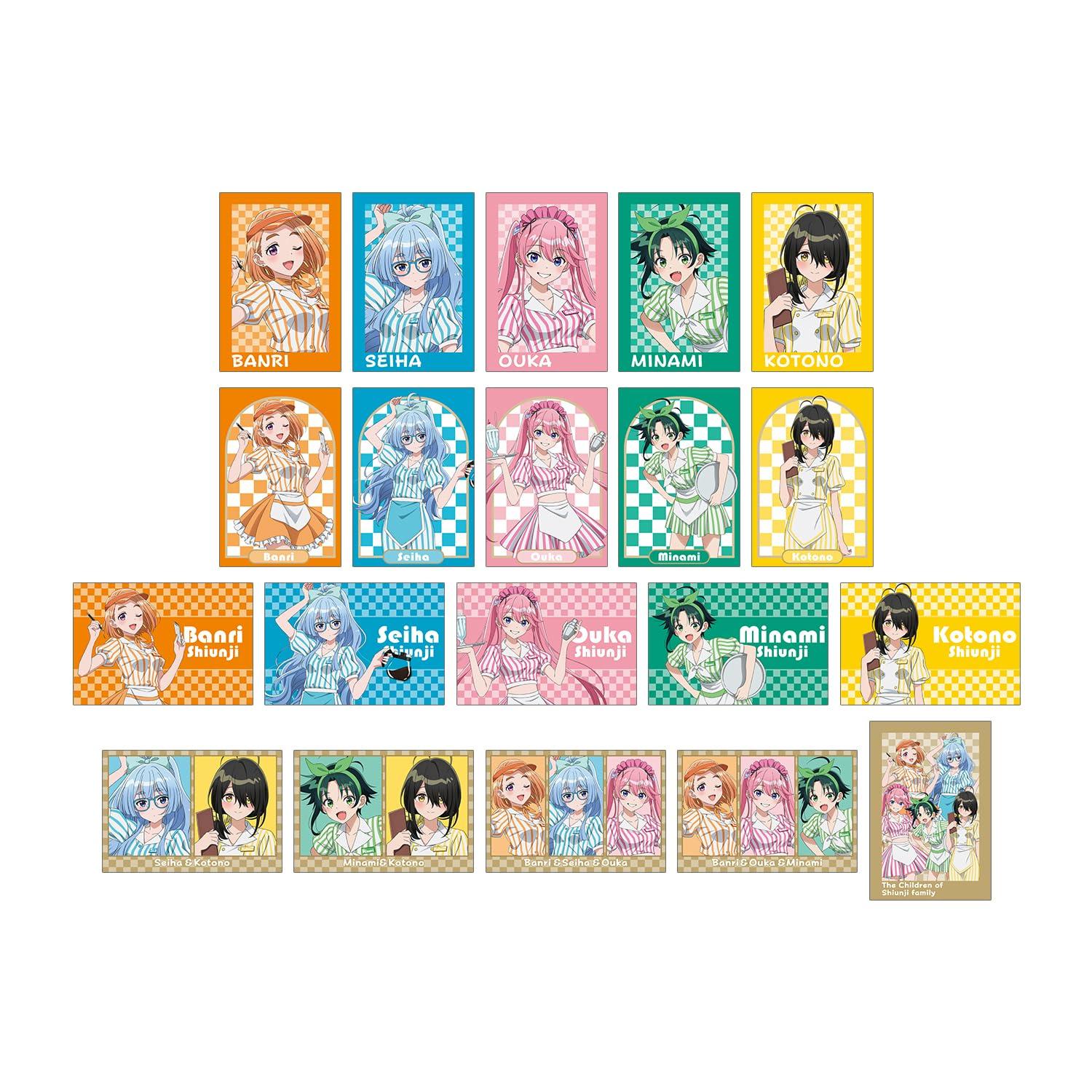 TV Anime  The Children of the Shionji Family  Original Illustration American Diner Ver. Trading Postcards (Box of 20)