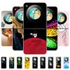 Case For ZTE Nubia Flip NX724J Fashion Painted Transparent Hard PC Folding For ZTE Libero Flip 5G A304ZT Clear Phone Cover Funda