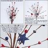 Premium Plastic Artificial Berries On Stems Multifunctional Seasonal Display Item Celebratory Table Centerpieces
