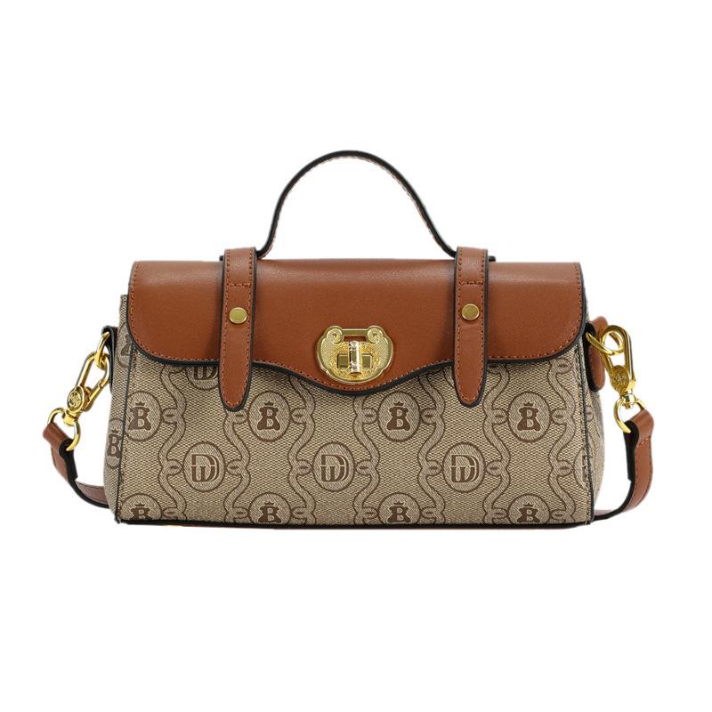 2024 New High-end Texture Retro Pillow Bag, Niche Design, Fashionable Temperament, Commuting One-shoulder Cross-body Women's Bag