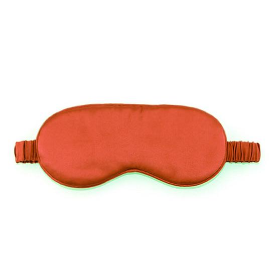 Butterfly Embroidered Silk Eye Mask - 19 Momme Double-Sided Mulberry Silk with Shade and Embroidered Logo