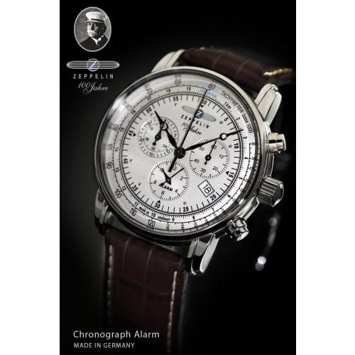 Zeppelin 100th Anniversary Quartz Men's Chronograph Watch 7680-1