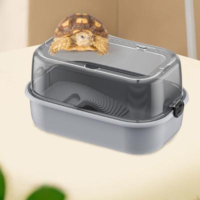 Wasserlebensraum für Schildkröten, Zuchtbox für Reptilien, Plattformtank für kleine Lebewesen