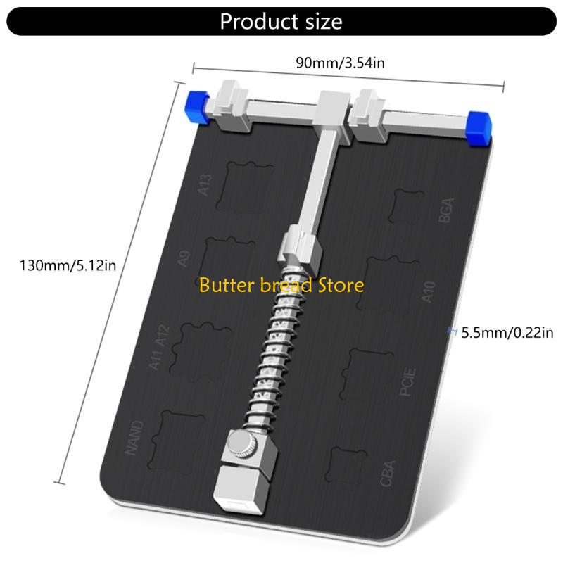W89C Phone Repair Vice Rack With Chip Slot Double Thickness, for Electronic Workshops