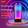 Shoupei BT25 Portable Wireless Bluetooth Speaker with RGB Lights
