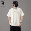 Playboy Men's Japanese Retro Ice Silk Short Sleeve T-Shirt