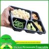 HUIHUADU Microwaveable Five-Compartment Disposable Meal Boxes