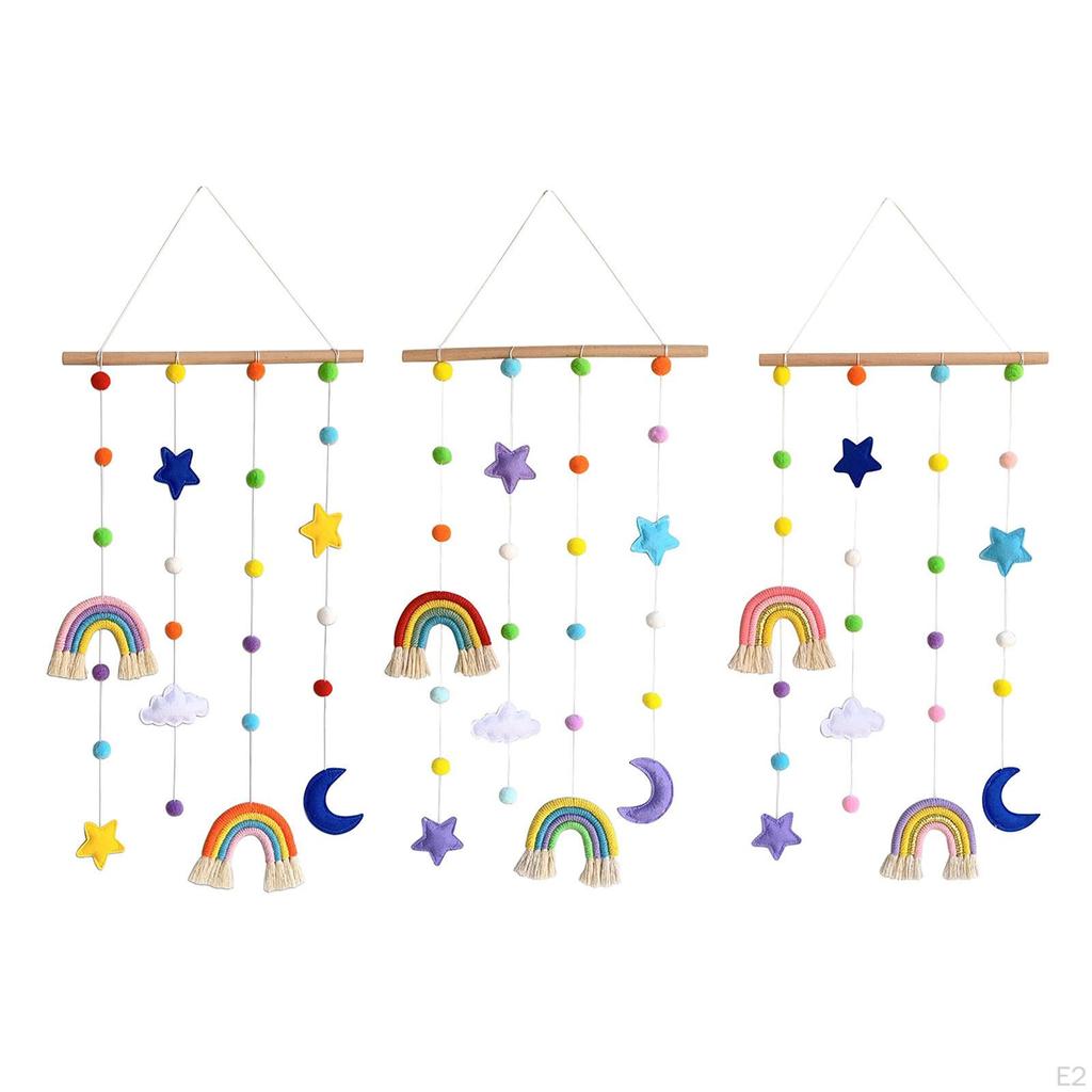 Decor Macrame Wall Hanging, Woven Decorative ,Cute Nursery Decoration,for Festival Ornaments