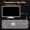 Adapter with Indicator for Game Console Converter 480i/480p/576i Output for PC HDTV Monitor Gaming Accessory