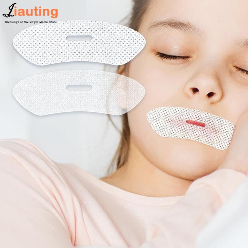 30 pezzi adesivi anti-russamento per adulti notte sonno labbro naso respirazione migliorare patch bocca correzione nastro adesivo